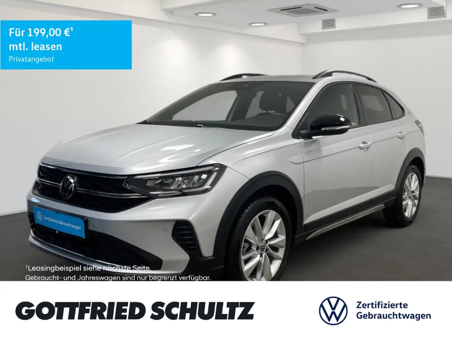 Volkswagen Taigo Goal 1.0 TSI DSG Navigation Silber - 1