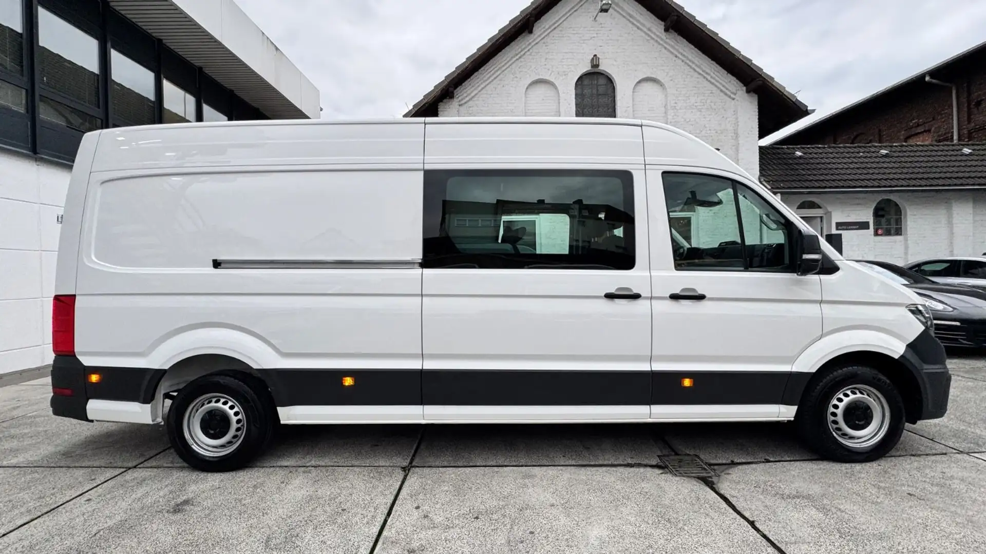 Volkswagen Crafter PLUS DOKA 35*L3 H2*Lang Hochdach*5-Sitze Weiß - 2