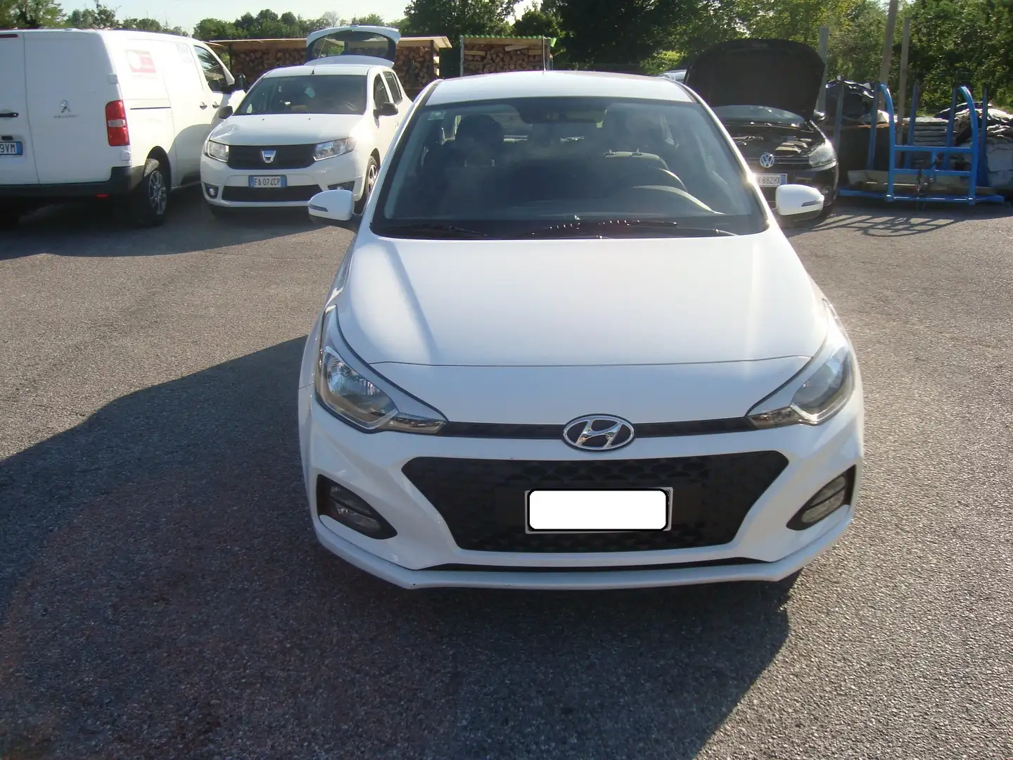 Hyundai i20 i20 II 2018 5p 1.2 mpi Connectline 75cv Km 54.000! Blanc - 2