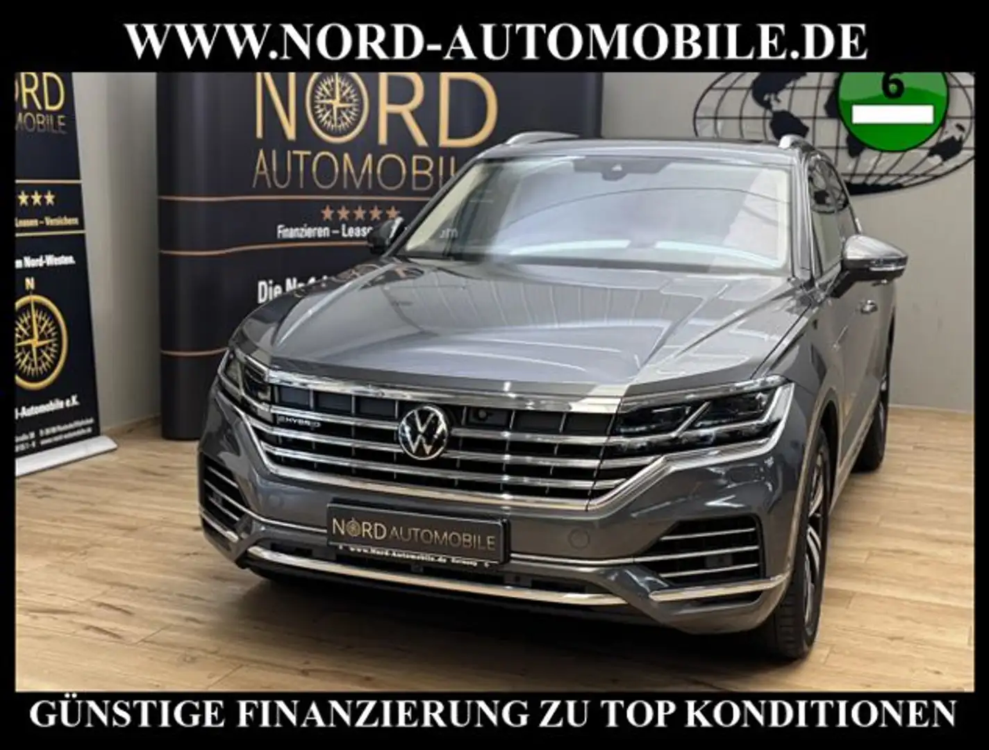 Volkswagen Touareg Atmosphere 4MOT 3.0 TSI eHybrid Luft/Inn Atmospher Grau - 1