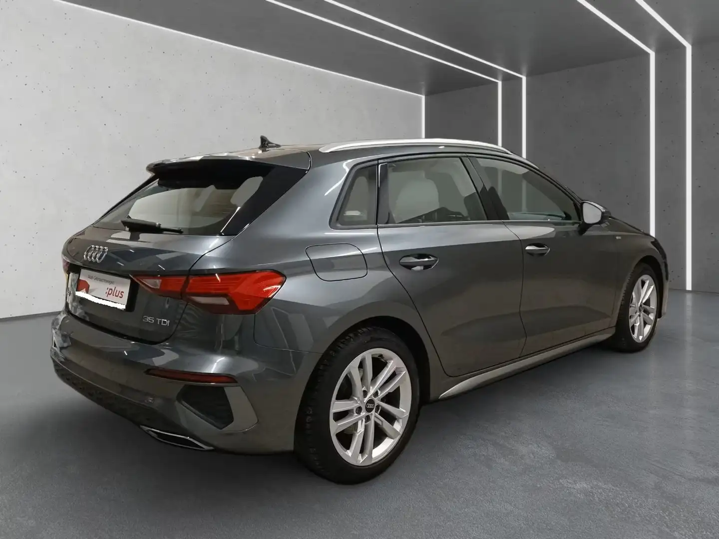 Audi A3 SPORTBACK 2.0 TDI 150 CV S-TRONIC S-LINE Grigio - 2