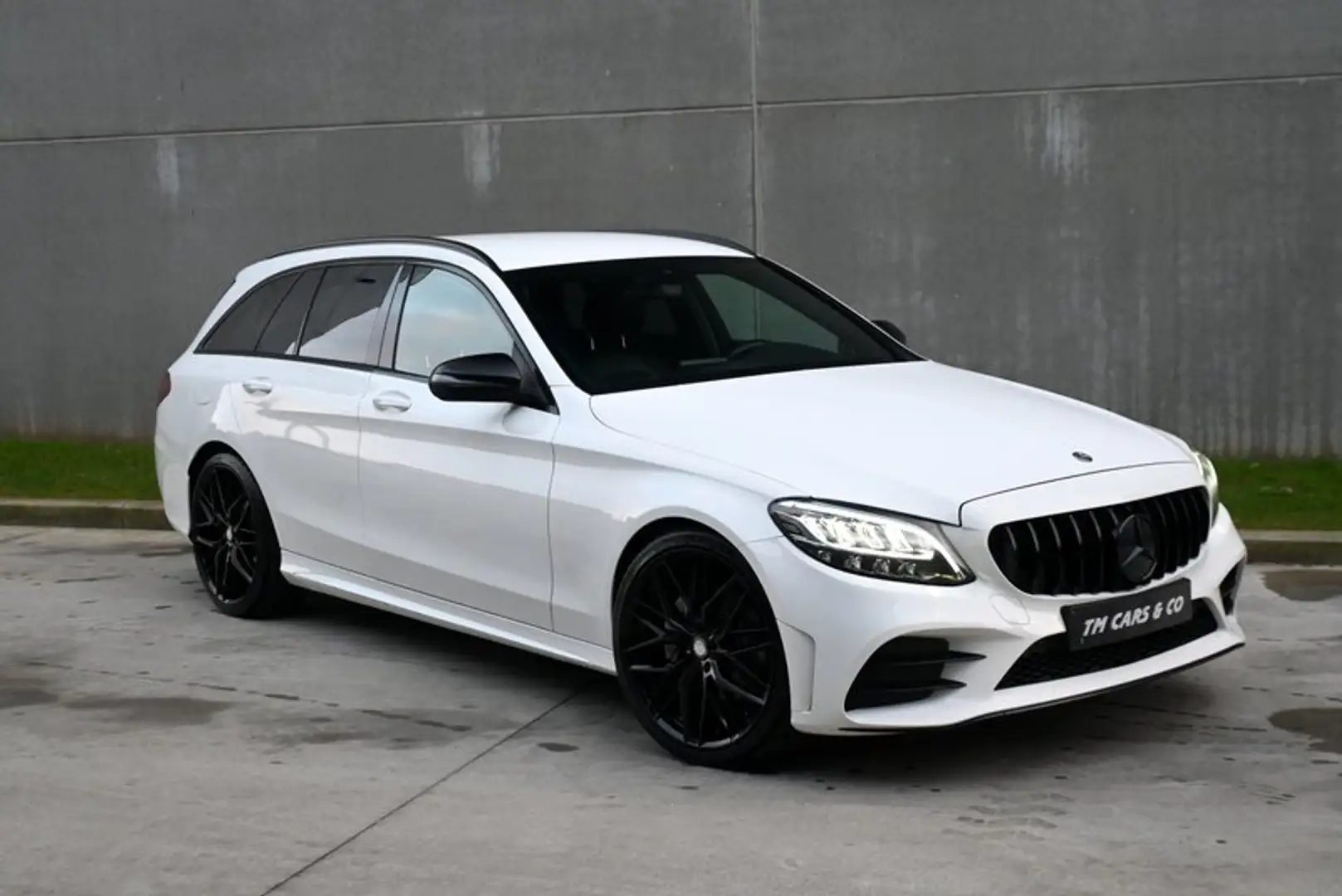 Mercedes-Benz C 220 D AMG / Brumester, Trekh, Ambi light,  Automaat Weiß - 2