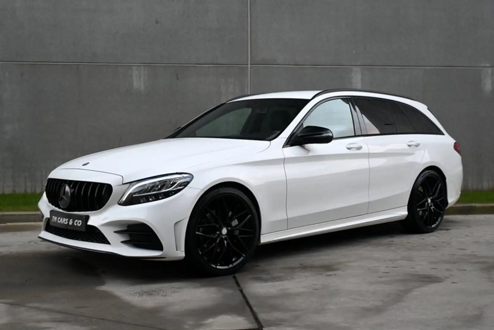 Mercedes-Benz C 220 D AMG / Brumester, Trekh, Ambi light,  Automaat Weiß - 1