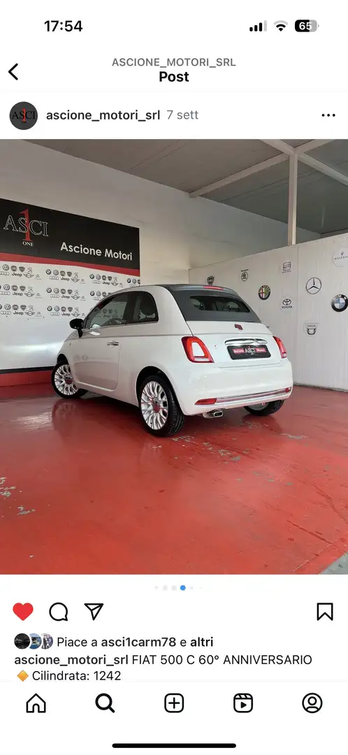 Fiat 500C 1.2 60 69cv 560 anniversario - 2