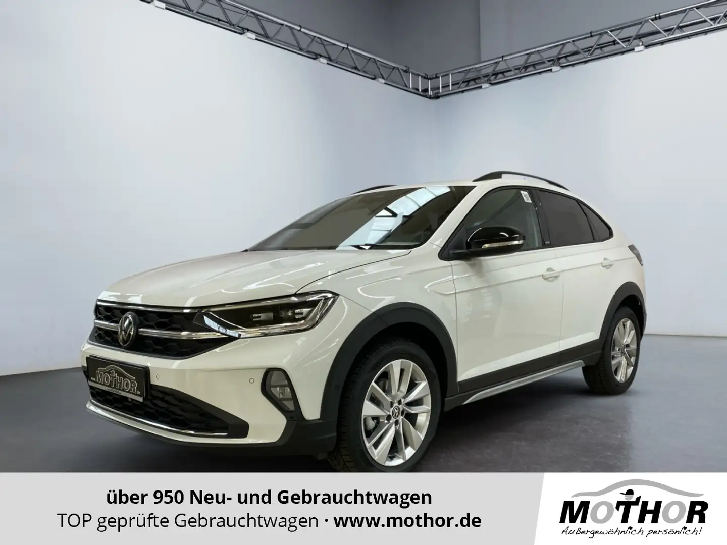 Volkswagen Taigo 1.0 TSI e Move ParkAss. AHK MATRIX SpurH Weiß - 1