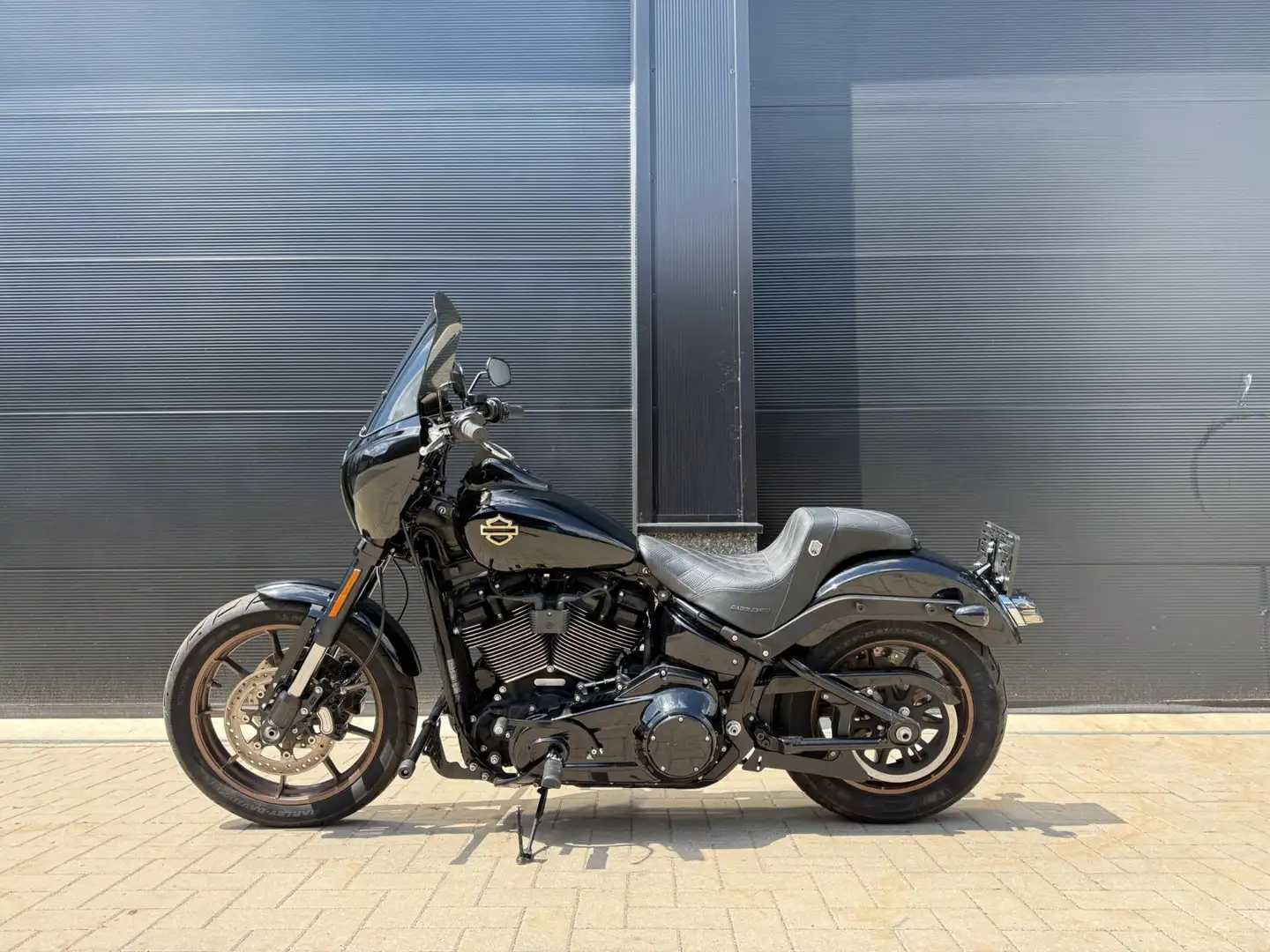 Harley-Davidson Lowrider S Chopper 114 FXLR hele dikke bike 2021 abs fob Zwart - 2