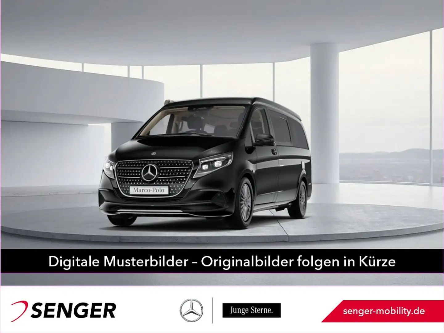 Mercedes-Benz Marco Polo 300d 4x4 AIRMATIC Distr Standhzg 360° Noir - 1