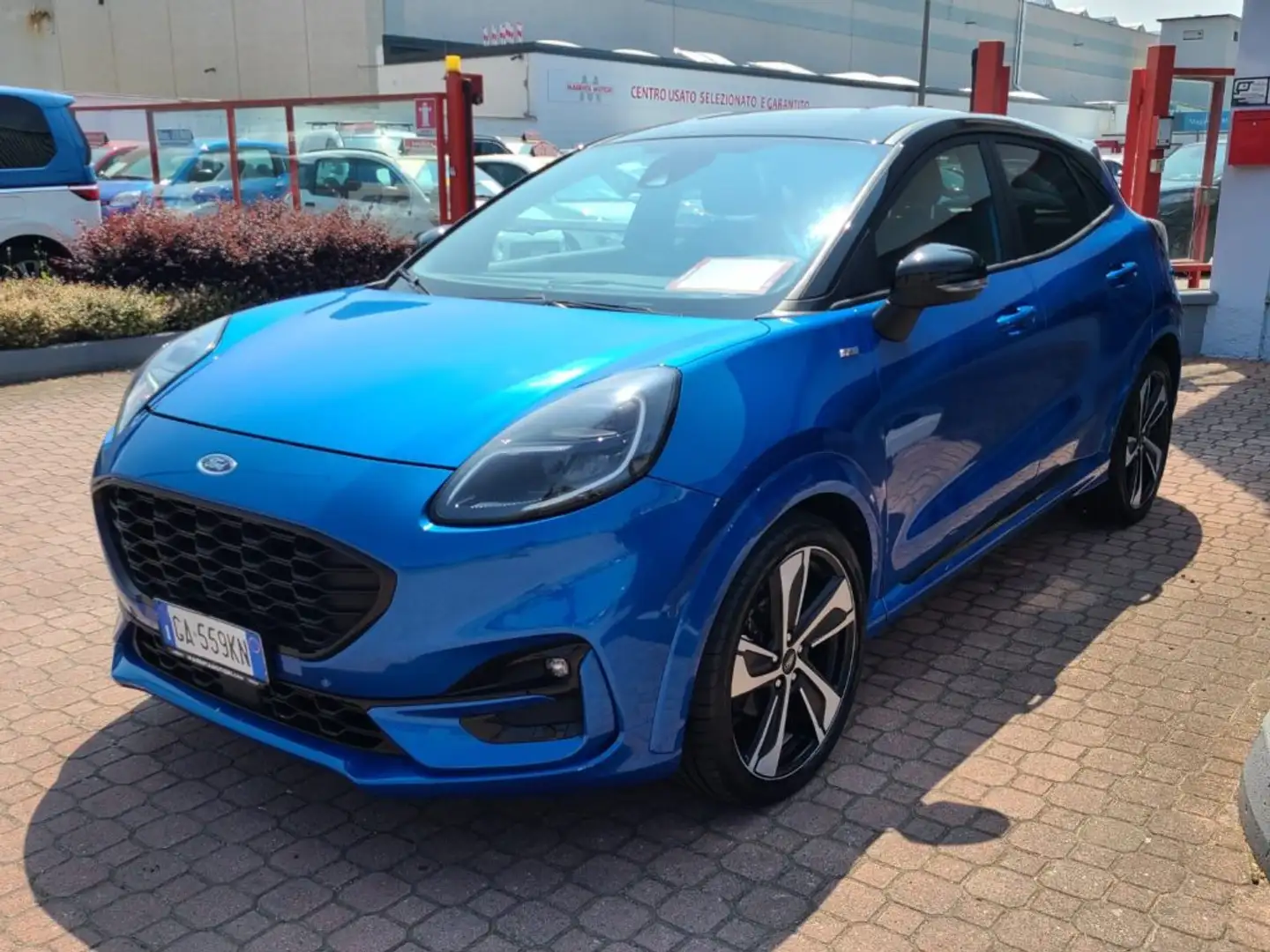 Ford Puma 1.0 EcoBoost Hybrid 155 CV S&S ST-Line V Blu/Azzurro - 1