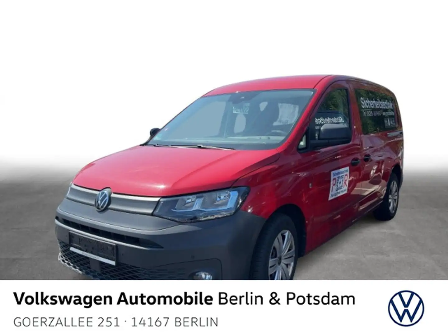 Volkswagen Caddy Maxi Cargo 2.0 TDI Navi PDC SHZ Telefon Rood - 1