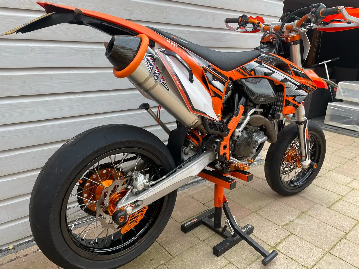 KTM 450 EXC ktm 450 supermoto nieuwstaat Oranje - 2