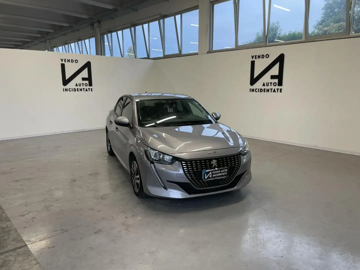 Peugeot 208 PURETECH 100CV S&S 5 PORTE ALLURE Grigio - 1