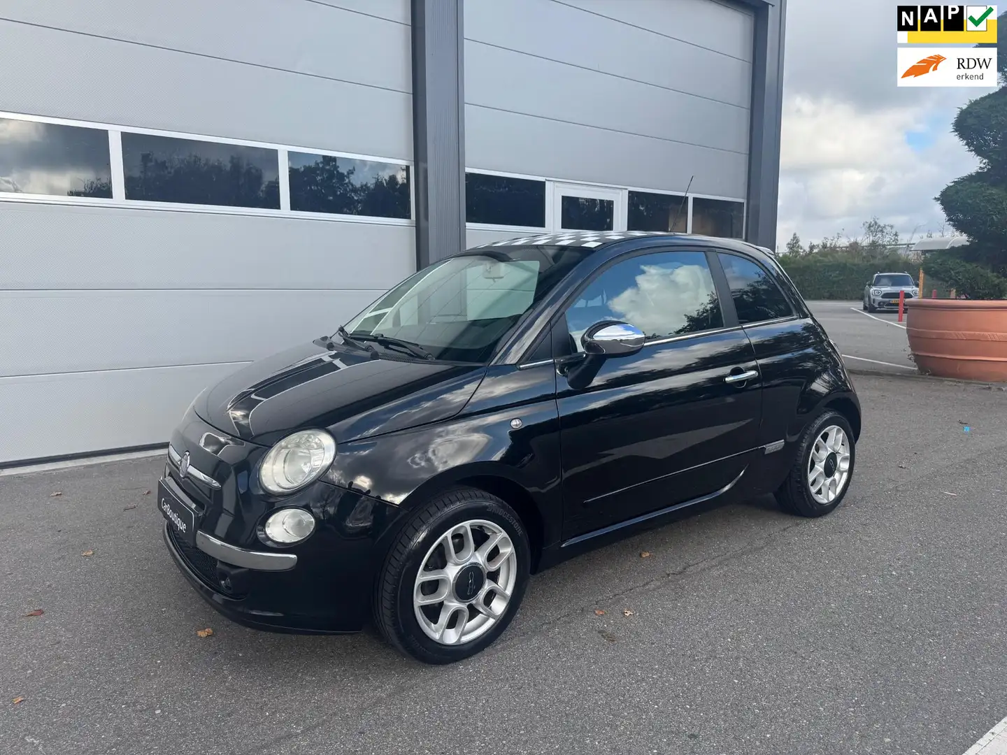 Fiat 500 1.2 Sport I Airco I Schwarz - 1