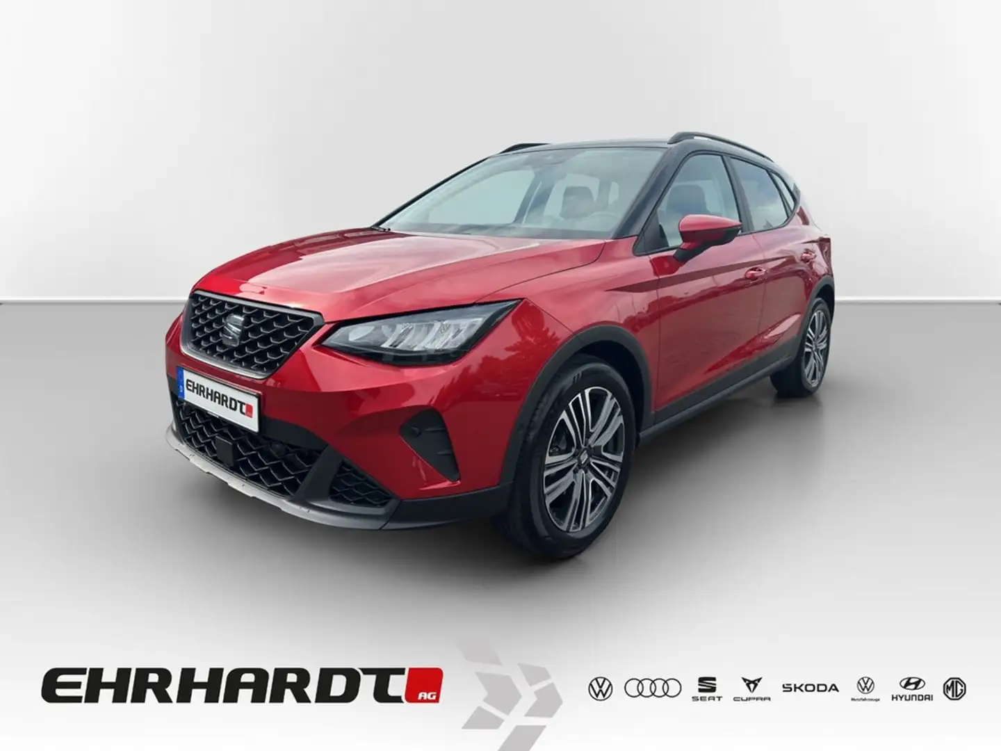 SEAT Arona 1.0 TSI DSG Road Edition VIRTUAL*NAVI*LED*ACC*P... Rouge - 1