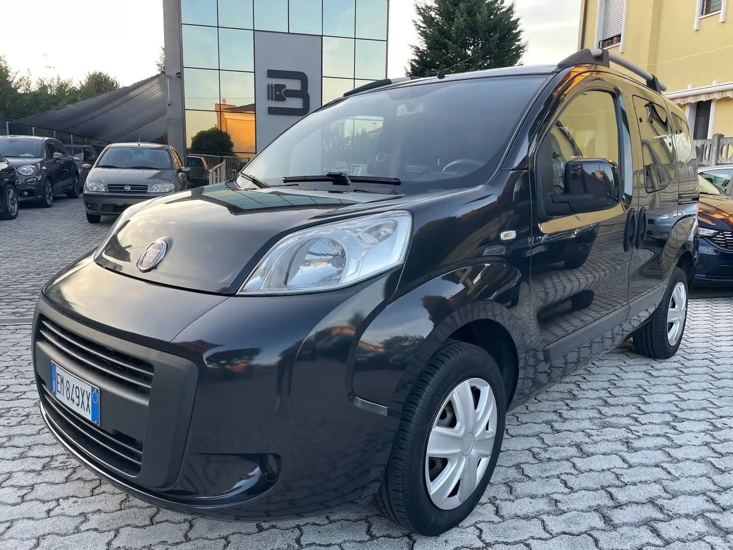 Fiat Qubo Qubo 2008 1.4 8v Dynamic 73cv PERFETTO !!! Schwarz - 1