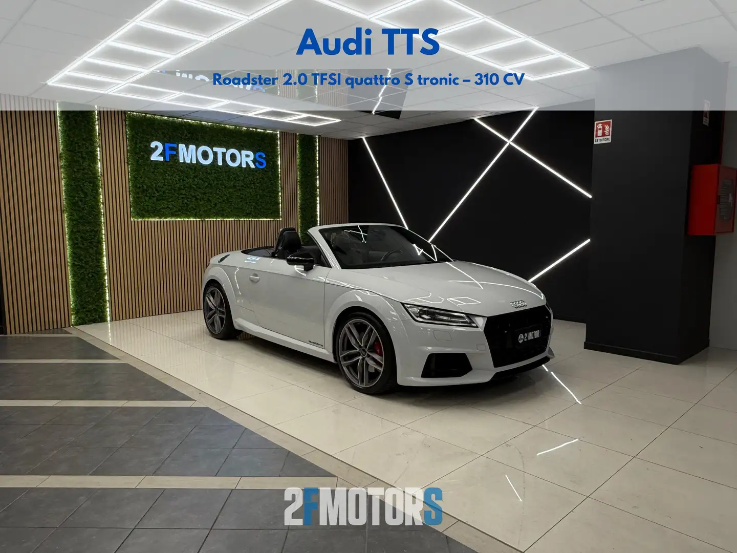 Audi TTS Roadster 2.0 tfsi quattro s-tronic Blanc - 1