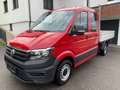 Volkswagen Crafter DokaPritsche35mittellang4MOTION,Pickerl+ServiceNeu Rot - thumbnail 1