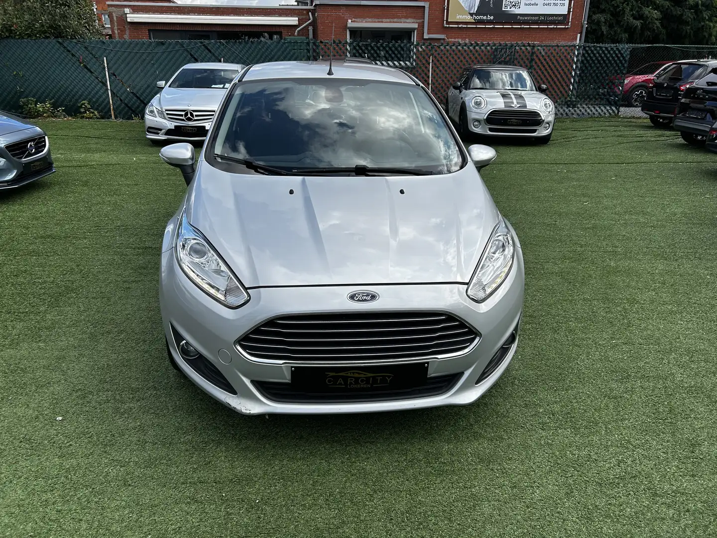 Ford Fiesta Fiesta 1.0 Titanium°90000 KM MET OHB°A/C° Argent - 2