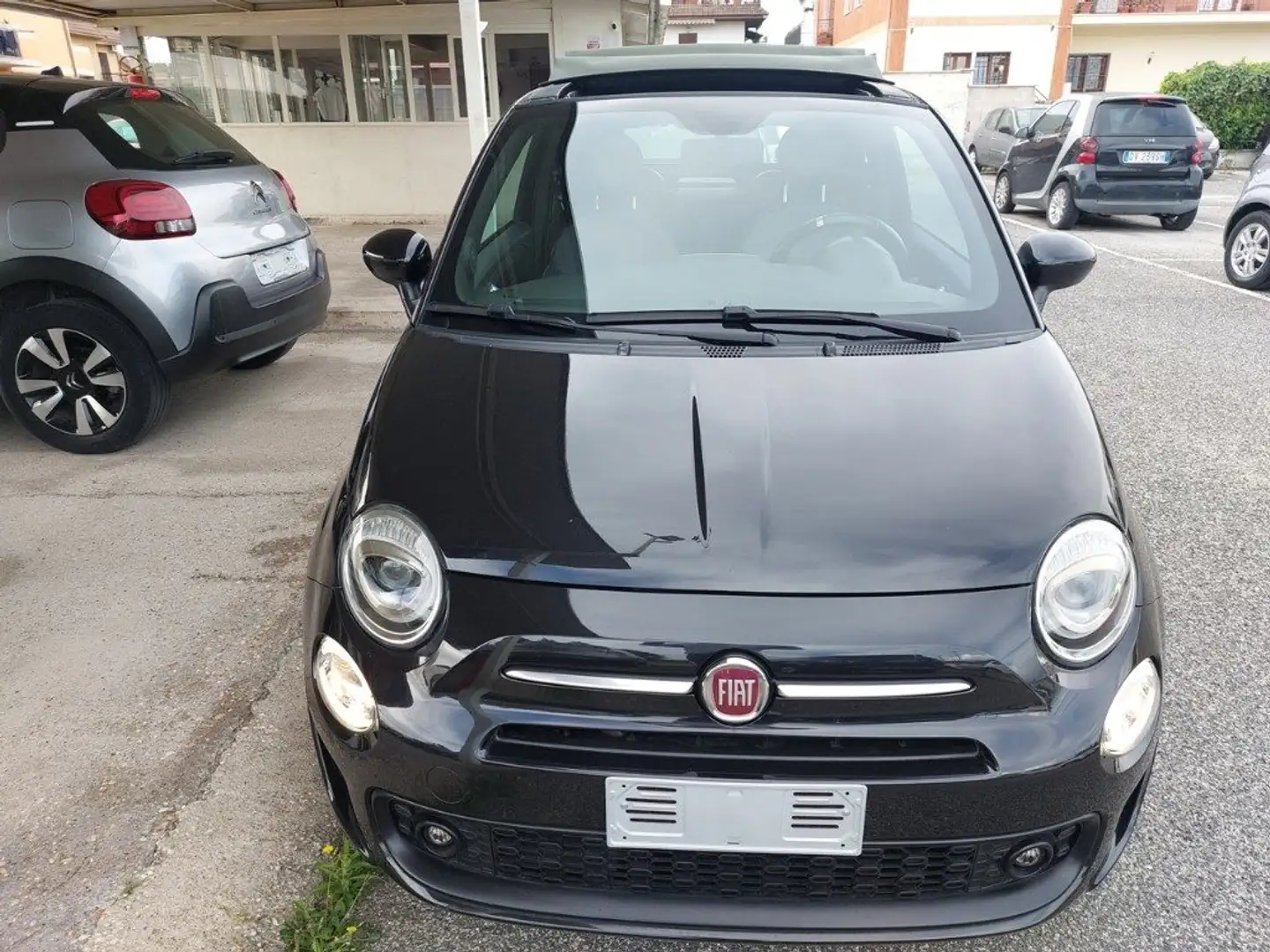 Fiat 500C 1.0 Hybrid Connect Uniprò km 68000 Fatturabile Noir - 2