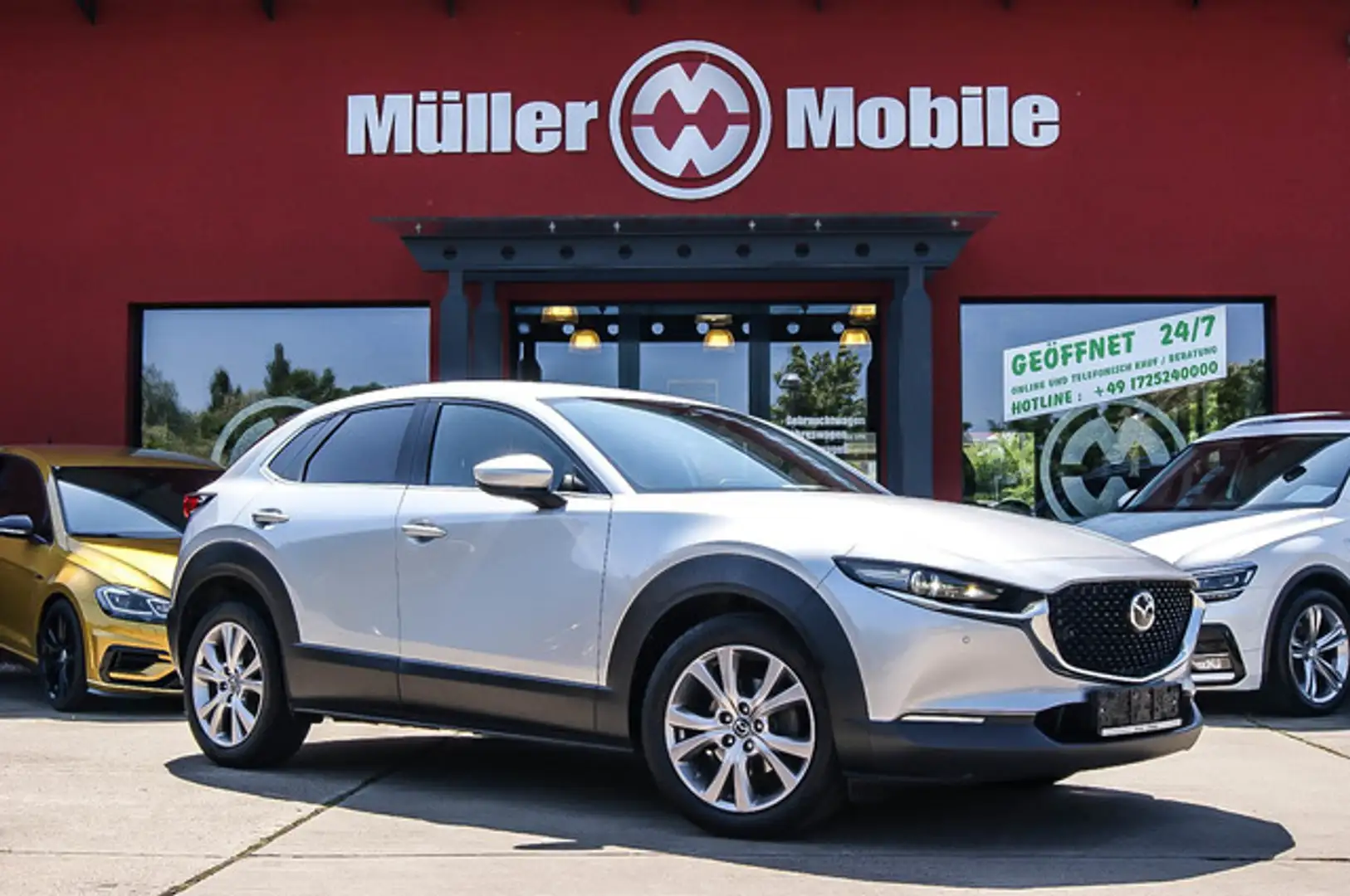 Mazda CX-30 2.0 SKYACTIV-G M Hybrid DESIGN HEADUP LED Selectio Szary - 1