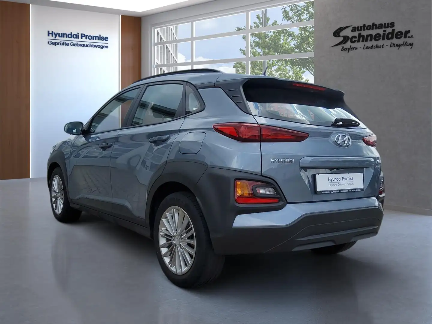 Hyundai KONA 1.0 TGDi 6-MT TREND AHK/NAVI/LED/SHZ/DAB Argent - 2