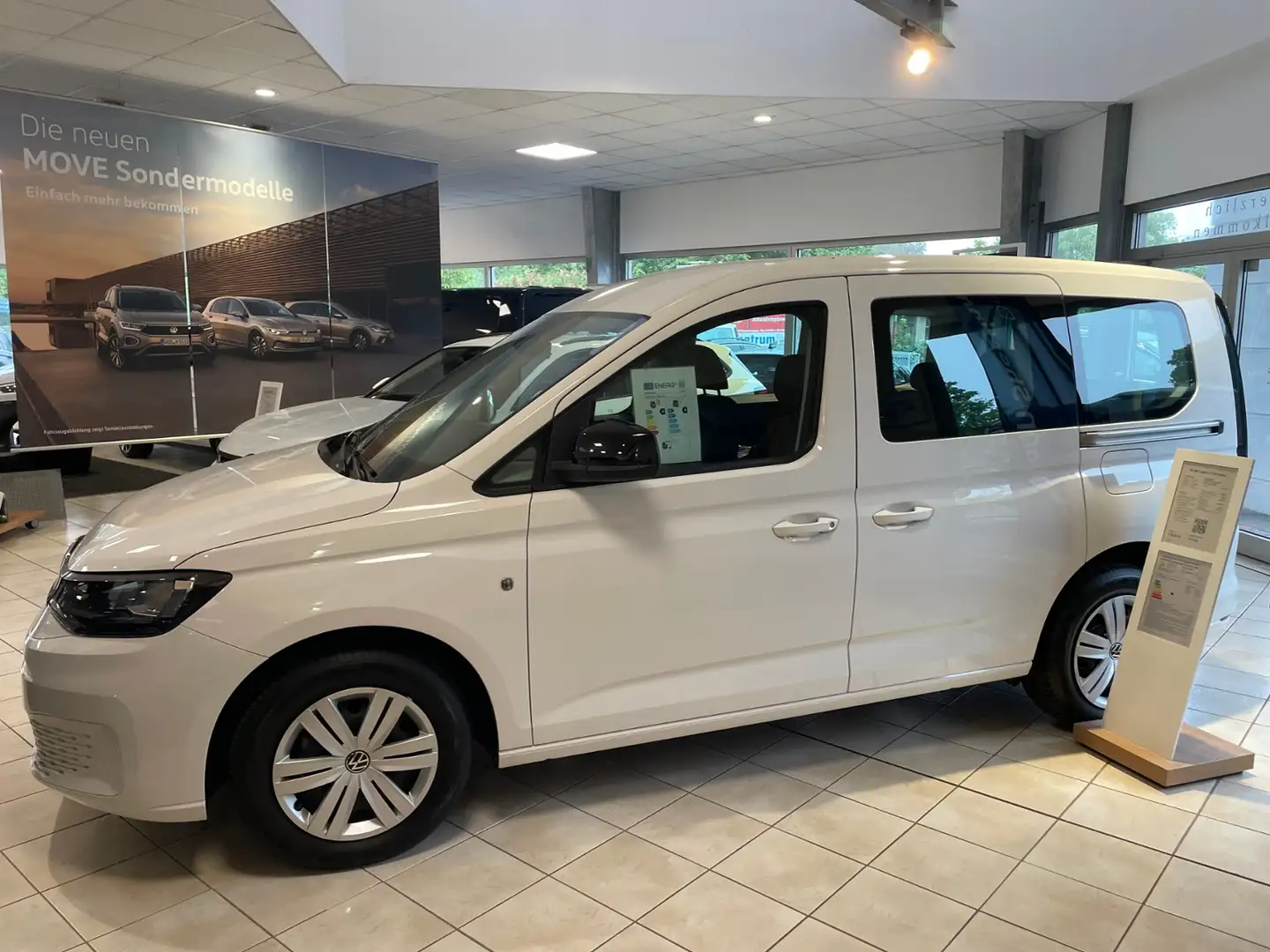 Volkswagen Caddy 2.0 TDI Basis behindertengerecht Blanc - 2