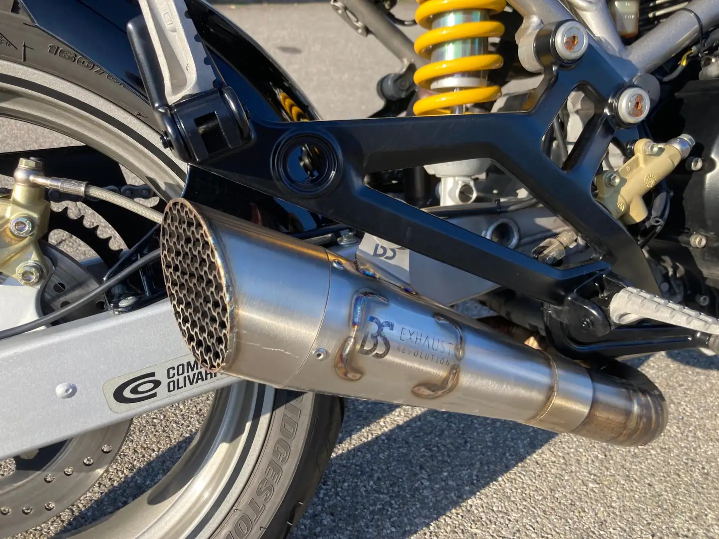 Ducati Monster 620 special COMENSOLIOLIVARI MIA Grigio - 2