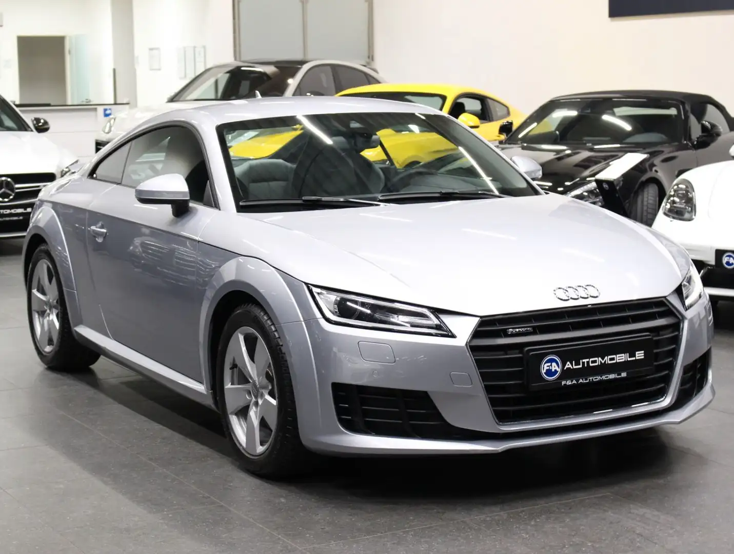 Audi TT Coupé 2.0 TFSI Quattro S tronic+1.Hand+Kamera Silber - 2