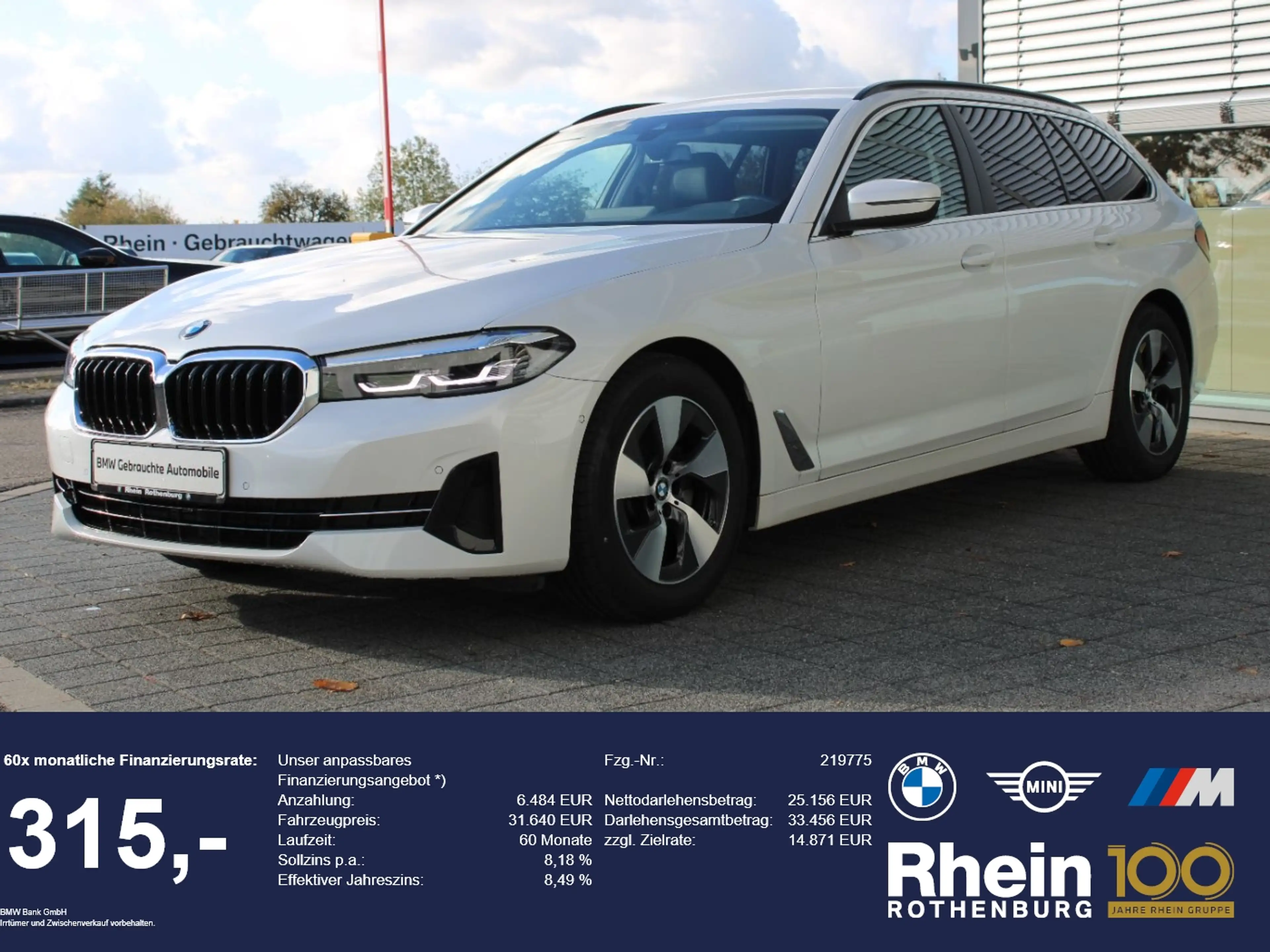 BMW 520 d Touring Navi LED Kamera LiveCockpitProf