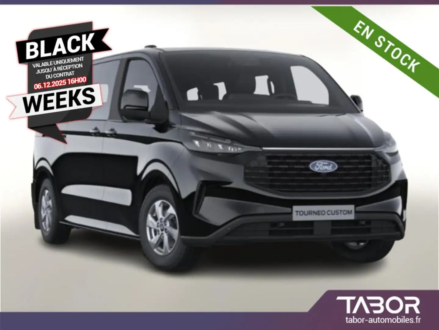 Ford Tourneo Custom TDCi 136 Trend 320 L2 ACC Noir - 1