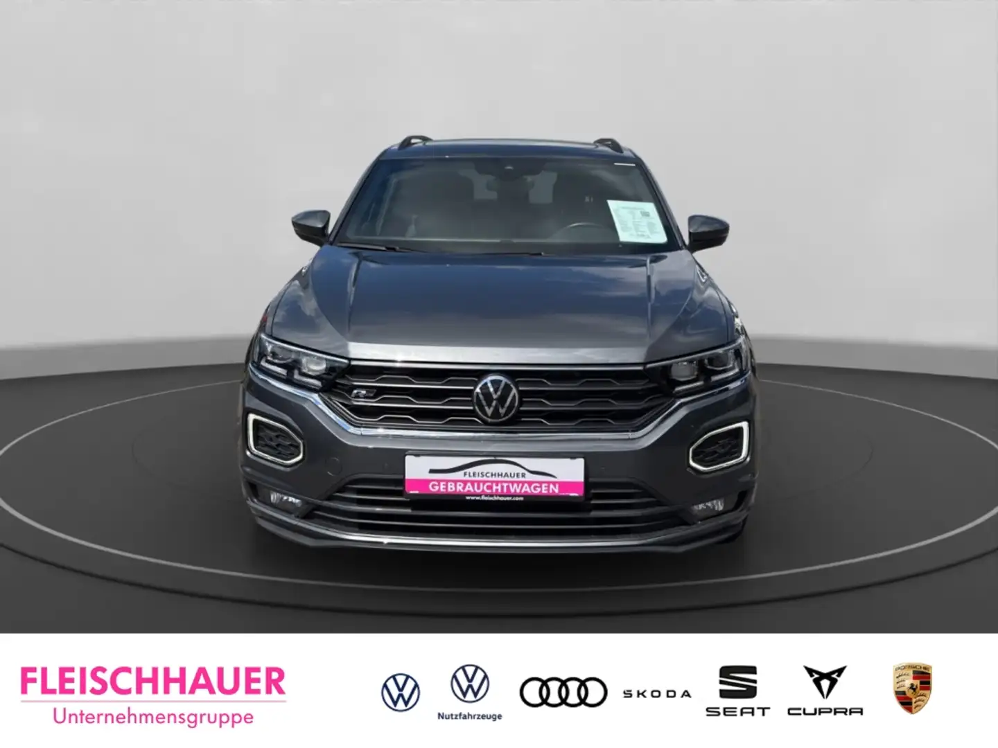 Volkswagen T-Roc Sport TSI 1.5 AUTOMATIK+PANORAMA+NAVI+KLIMAAUT+ Grau - 2