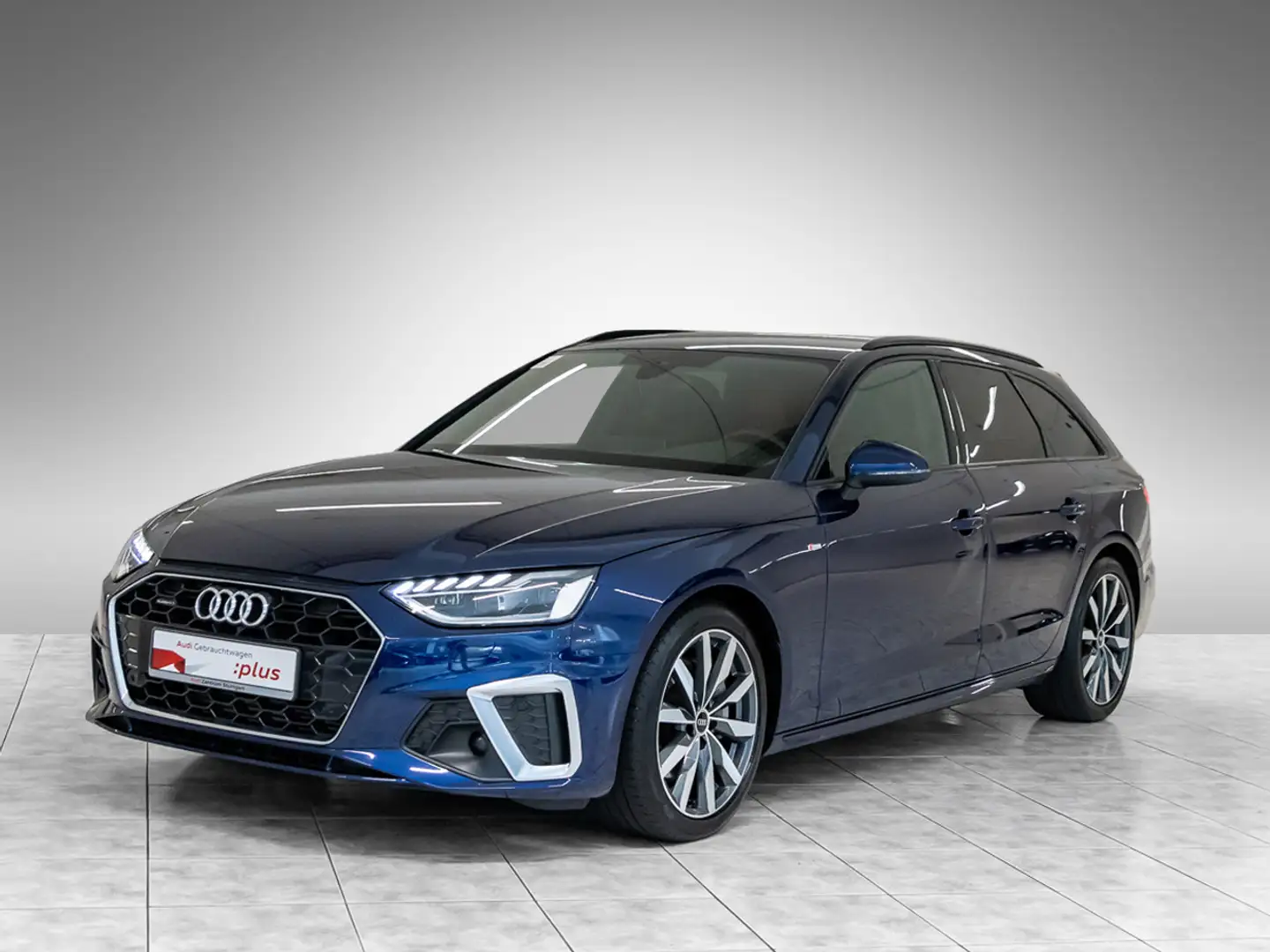 Audi A4 Avant 40 TFSI quattro S line Matrix ACC Kamera Blau - 2