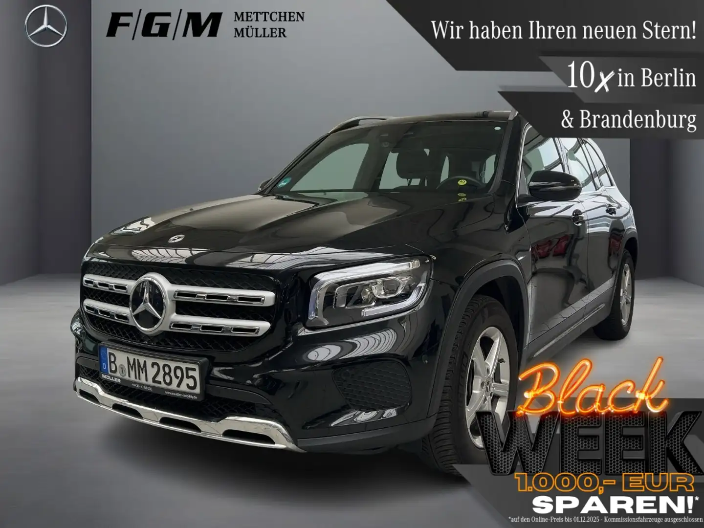 Mercedes-Benz GLB 200 d Progressive EASY-PACK|Kam|Keyless|LMF Nero - 1