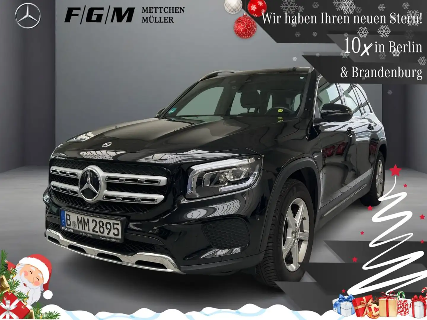 Mercedes-Benz GLB 200 d Progressive EASY-PACK|Kam|LMF|Navi|PDC Negro - 1