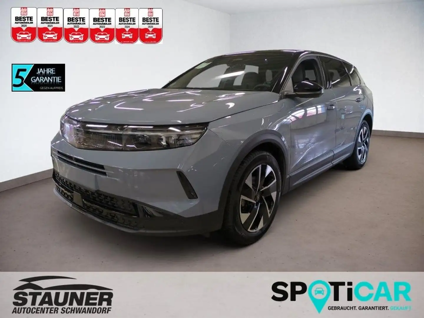 Opel Grandland X Grandland GS Hybrid 145PS *360° *HUD*SHZ*LHZ* Gris - 1