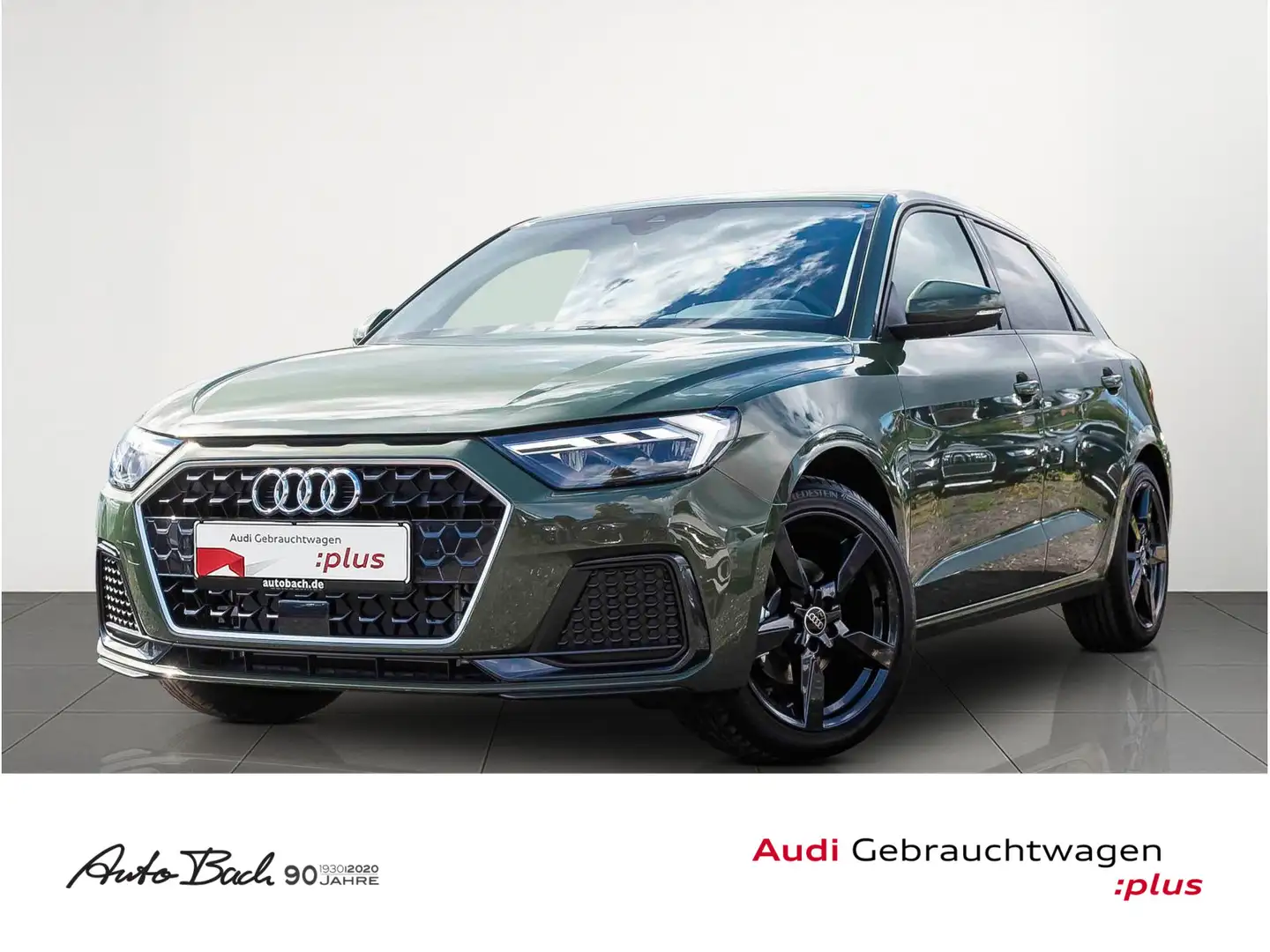 Audi A1 Adv.  30TFSI Stronic Navi LEDplus v Grün - 1
