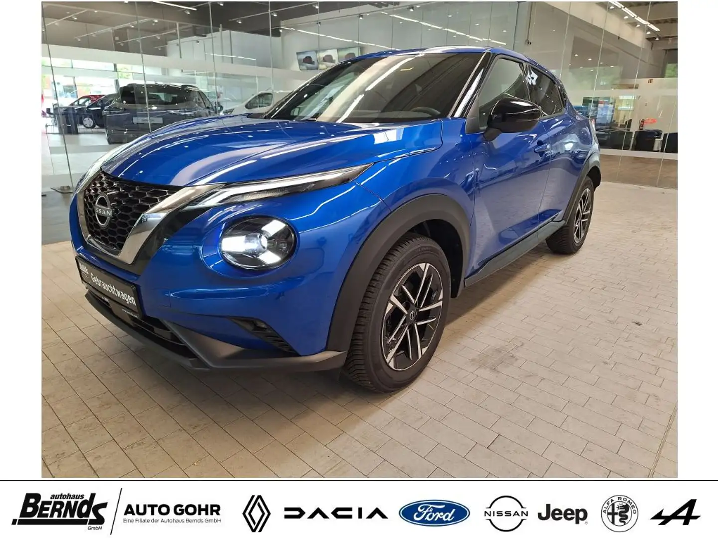 Nissan Juke 1.0 DIG-T N-Connecta KLIMAAUTOM. SITZHZG. ISO-FIX Blau - 1