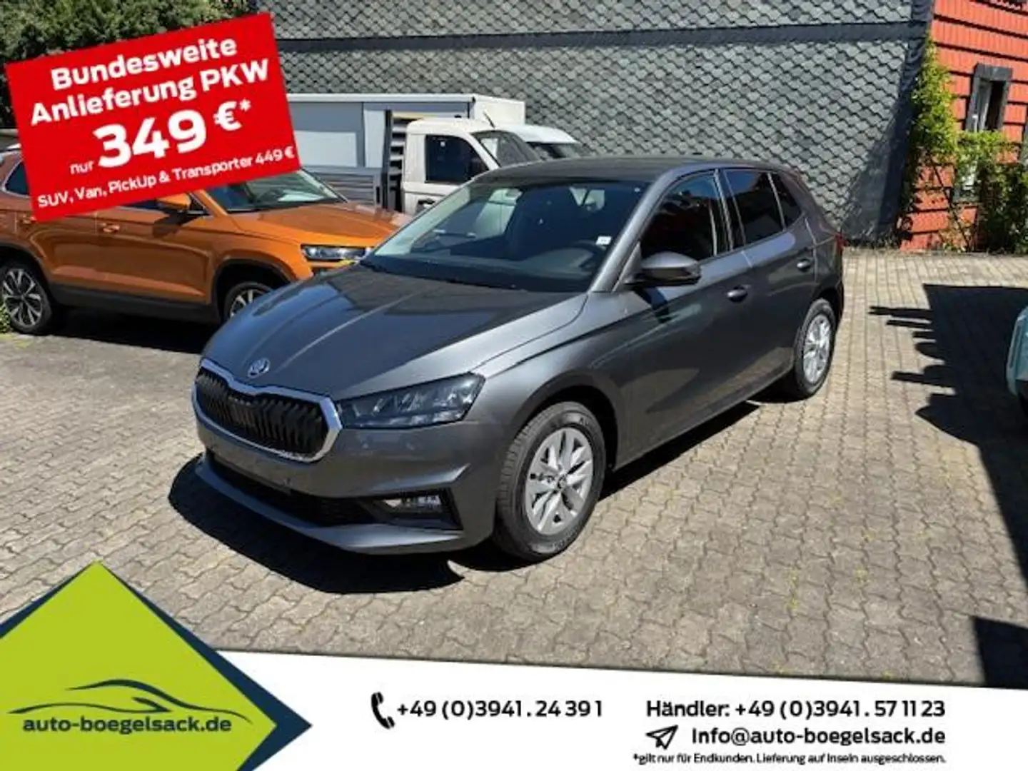 Skoda Fabia 1.0 MPI 130 JAHRE+KAMERA+DAB+LM+5JGARANTIE Grau - 1