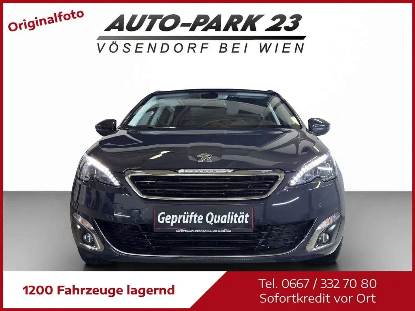 Peugeot 308 SW 1,6 THP**NUR 90.000KM**NAVI**GARANTIE*MOD2016 Grau - 2
