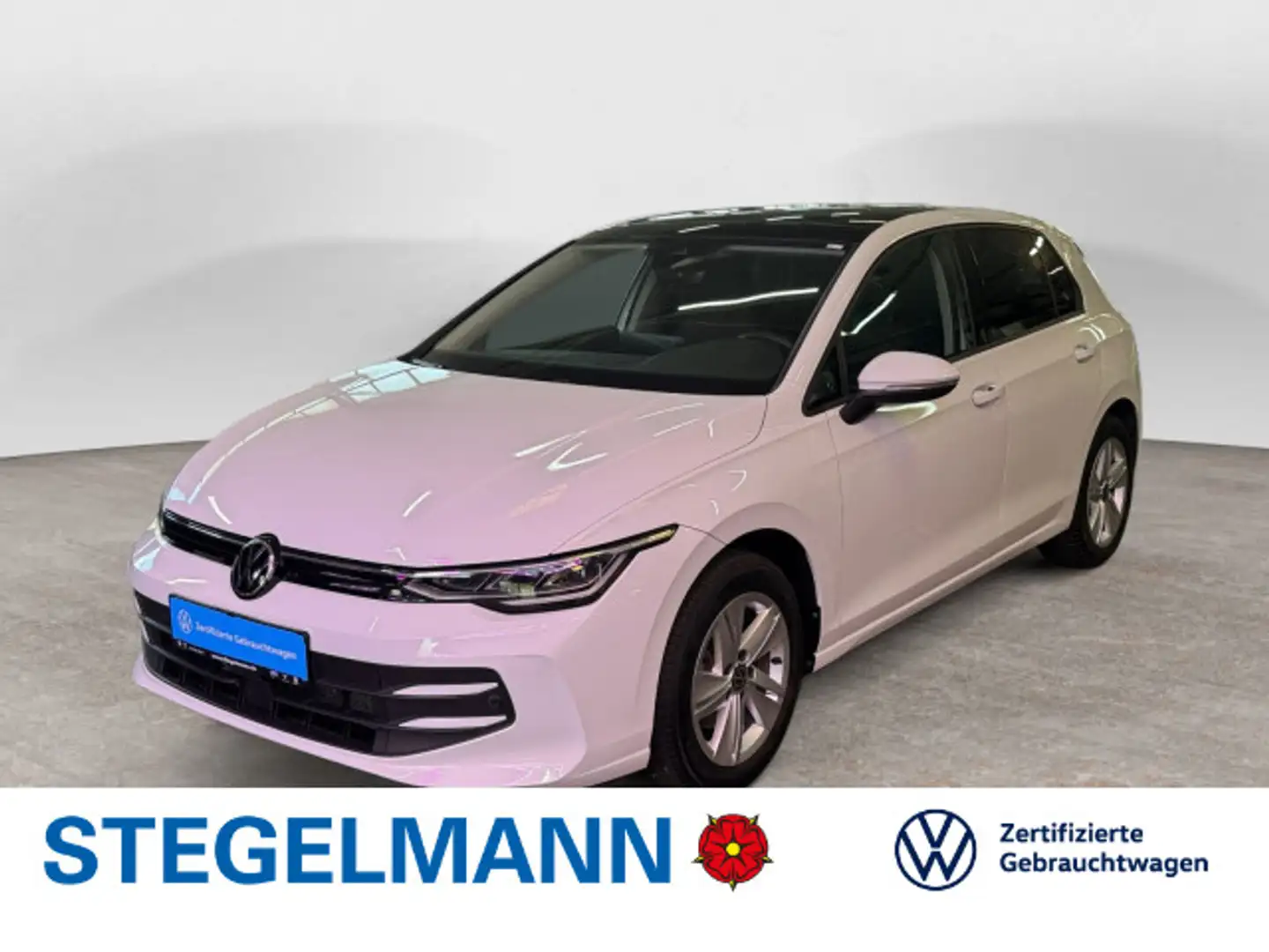 Volkswagen Golf VIII 1.5 eTSI DSG Facelift Life *Pano*LED*N Blanc - 1