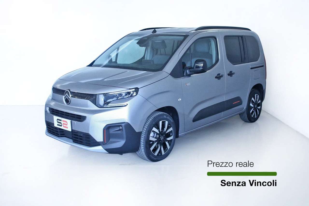 Citroen Berlingo BlueHDi 130 S&S EAT8 MAX Pack XTR/Navigatore/Fari EcoLED/Telecamera posteriore 180º Top Rear Vision/Interni XTR Advanced