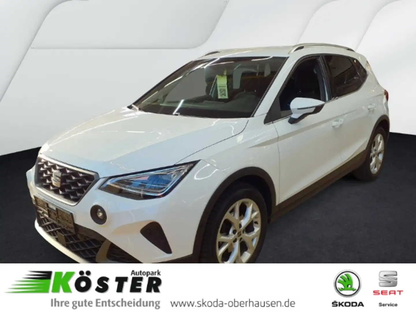 SEAT Arona FR-Line 1.0 TSI 85kW*ACC*LED*NAV*SPURW.*RFK Bianco - 1