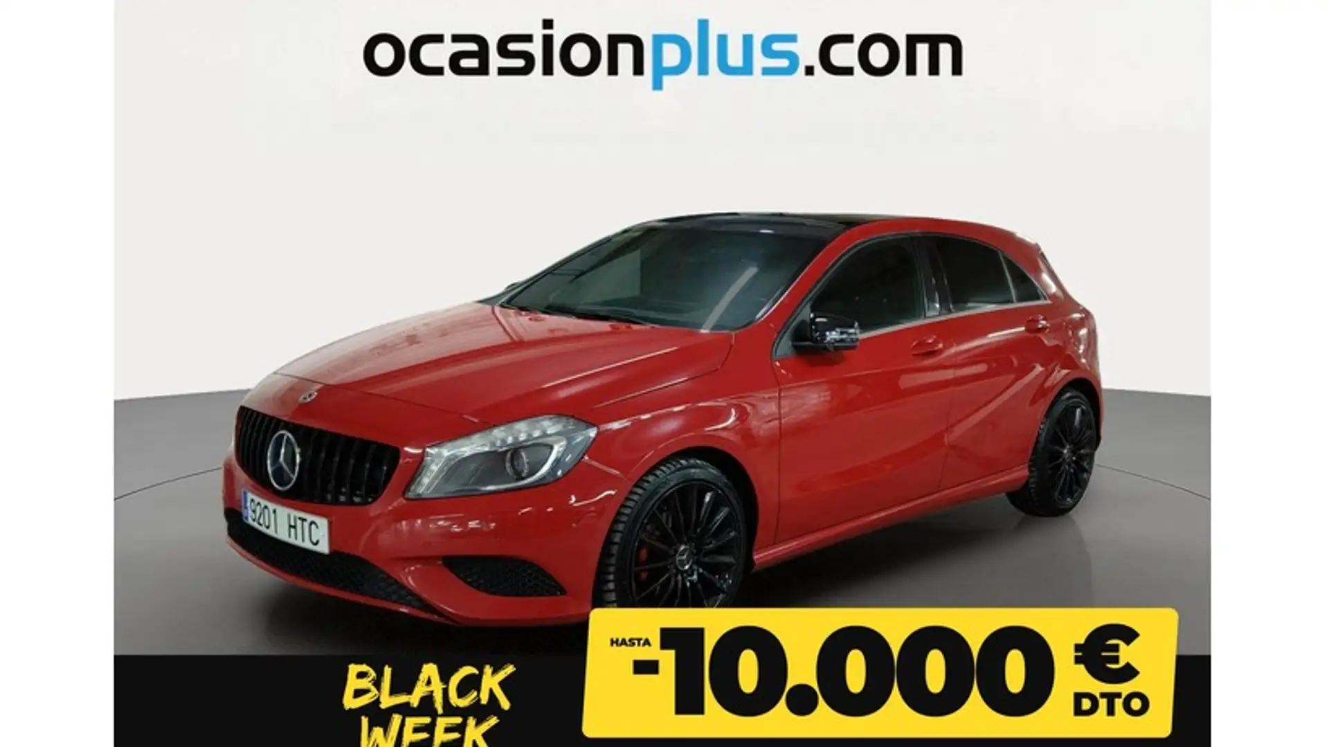 Mercedes-Benz A 180 180CDI BE Urban 7G-DCT Rouge - 1