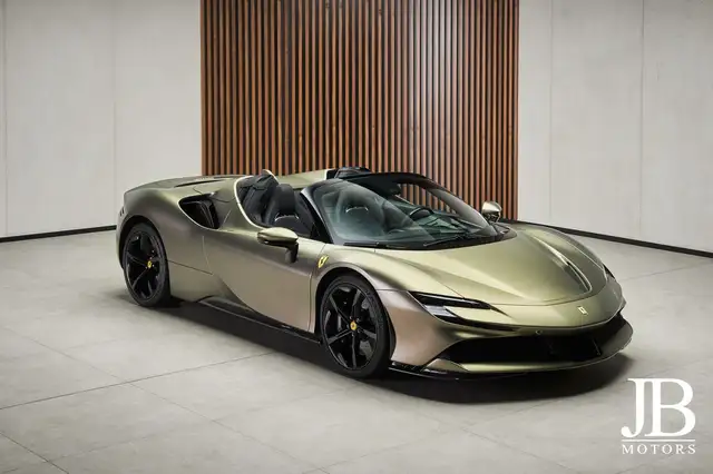 Ferrari SF90 Spider Carbon LIFT JBL CarPlay Verde Masoni