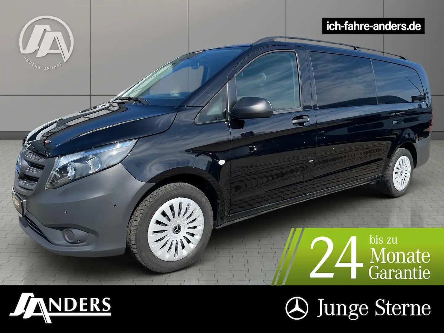 Mercedes-Benz Vito 116 Tourer XL Tempomat*AHK*Kamera*Park-P Negro - 1