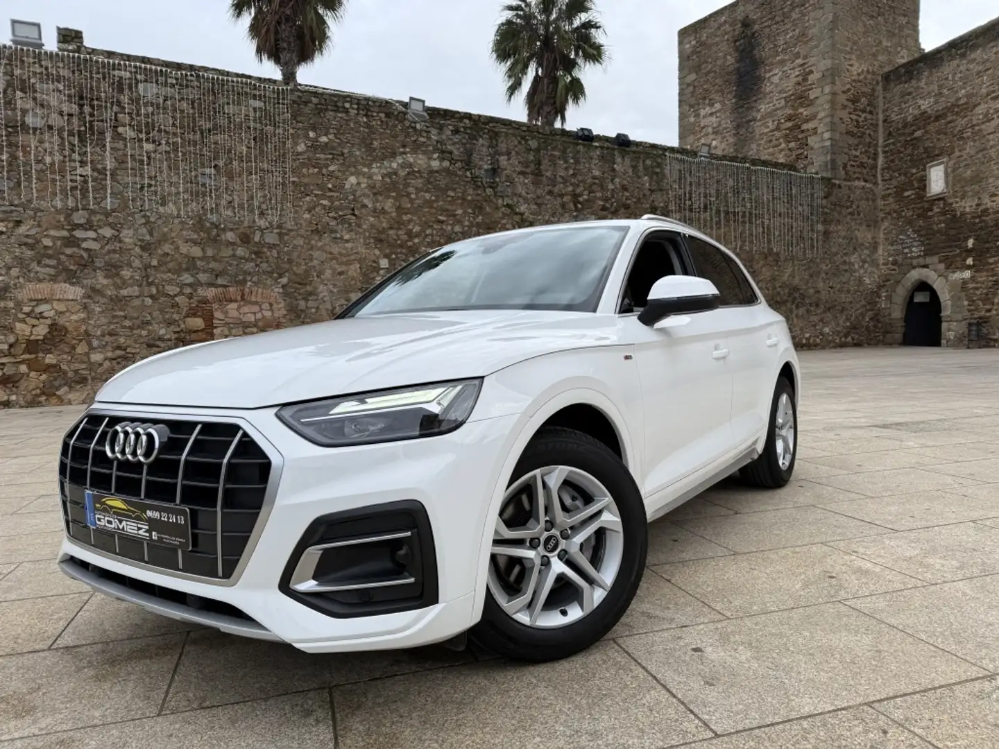 Audi Q5 35 TDI S line S tronic Blanc - 1