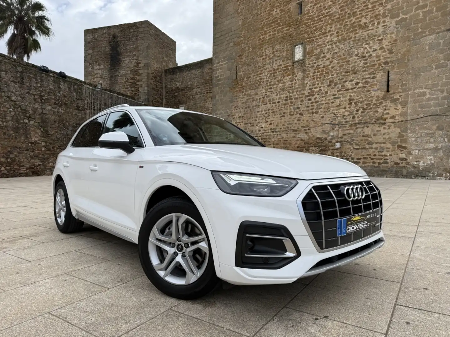 Audi Q5 35 TDI S line S tronic Blanc - 2