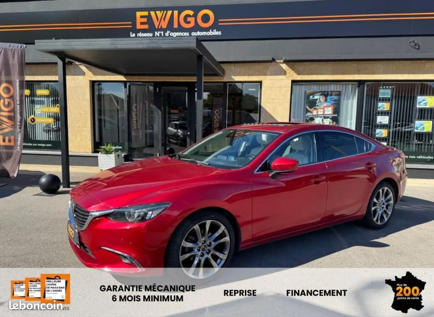 Mazda 6 2.2 SKYACTIV-D 175CH SELECTION BVA Rouge - 1