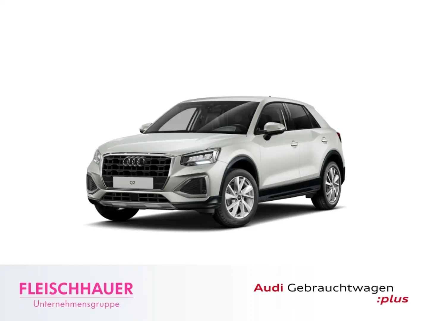 Audi Q2 35 TFSI advanced NAVI+APS Plus+ACC+RK+StzHz Silber - 1