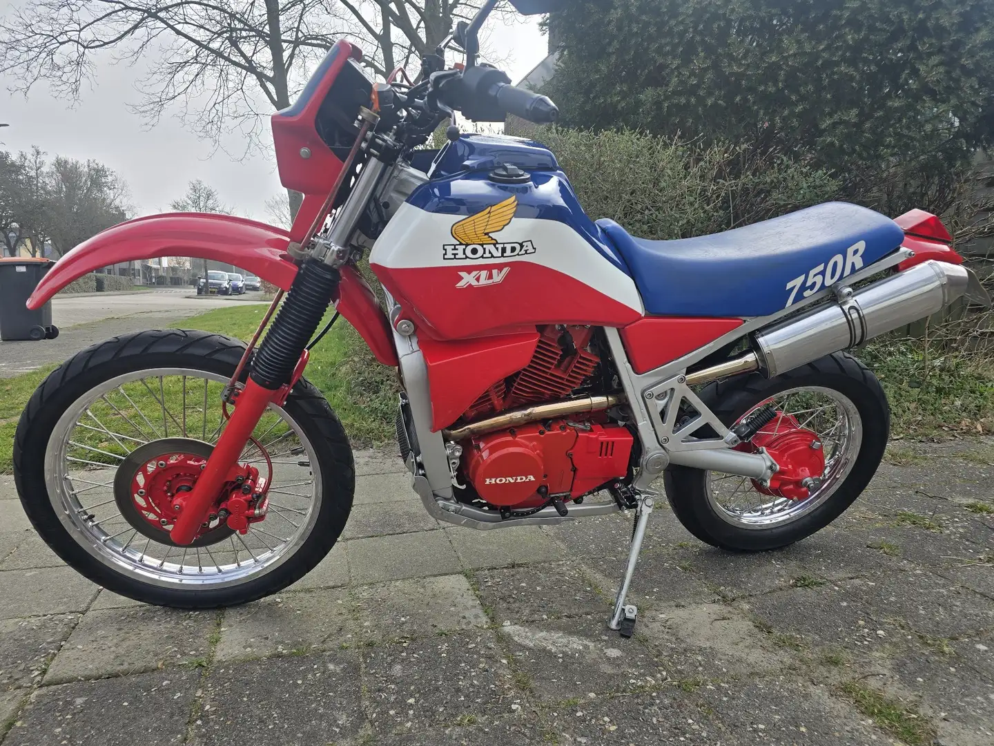 Honda XLV 750 xlv750r Rot - 2