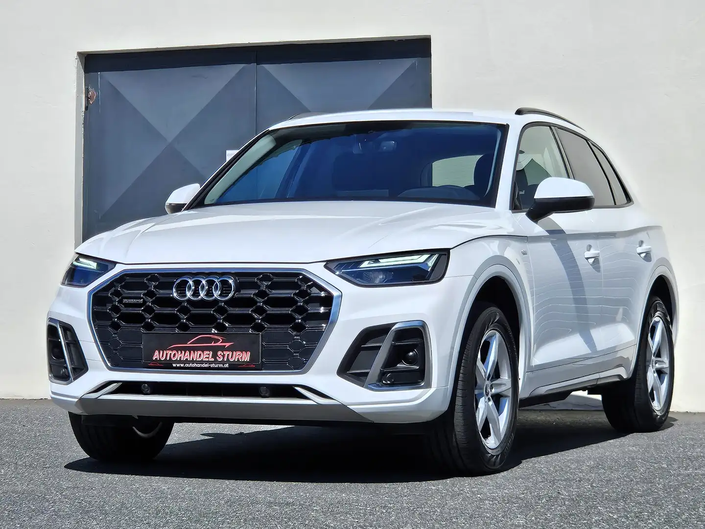 Audi Q5 40 TDI quattro S-line S-tronic *LED*AHK*Navi* Weiß - 2